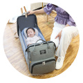 Custom Baby Care Changing Bed Diaper Organizer Bag Portable Bassinet Travel Sleeping Backpack